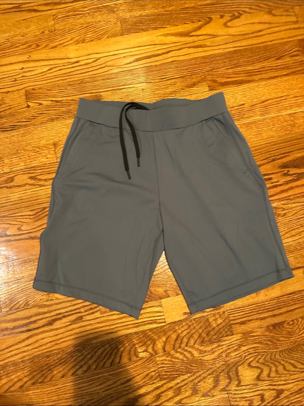 Men's Performance Grey Drawstring Shorts 32cool